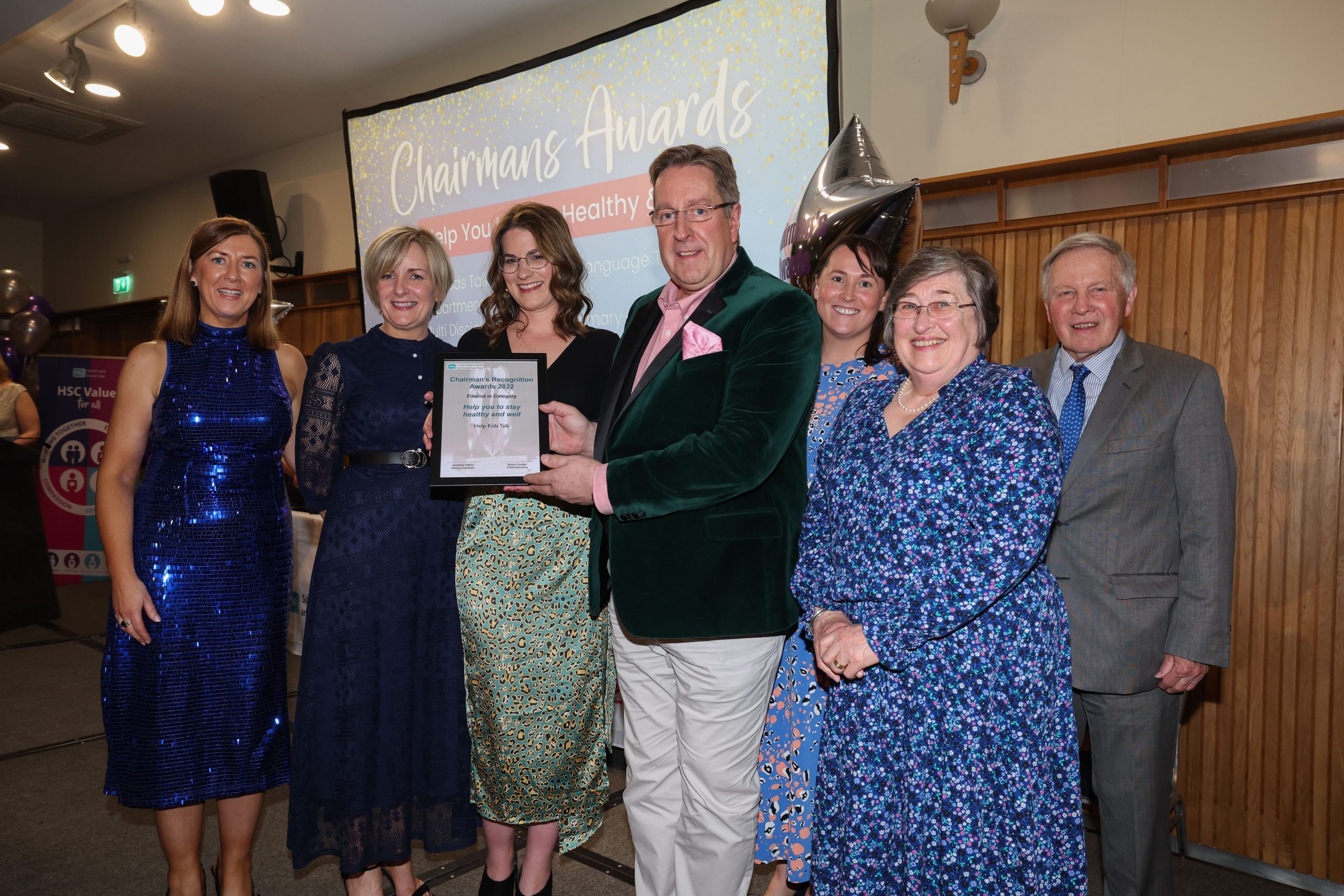 Help kids talk finalist at south eastern hsc trust chairmans awards